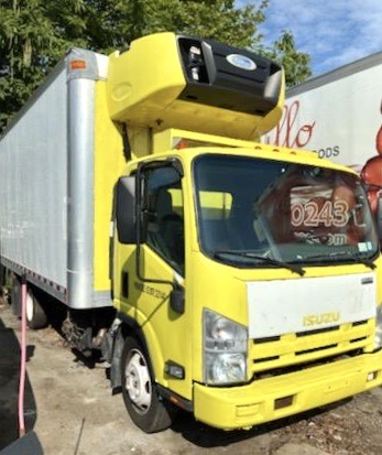 2015 ISUZU REFRIGERATED VAN BODY